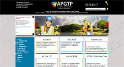 Desktop Screenshot of apgtp.fr